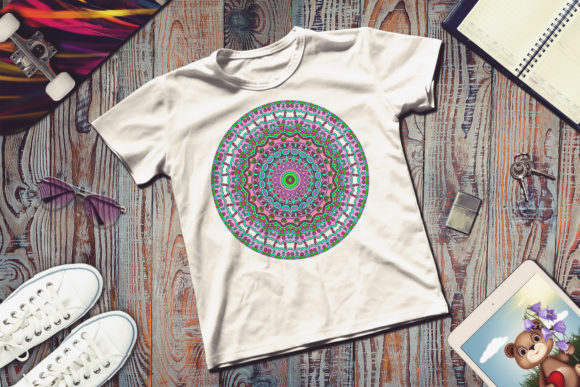 Download Mandala Background with Great Colors - Mandala Collection