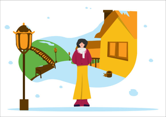 Download Busy Winter Illustration #369 - 369 Collection