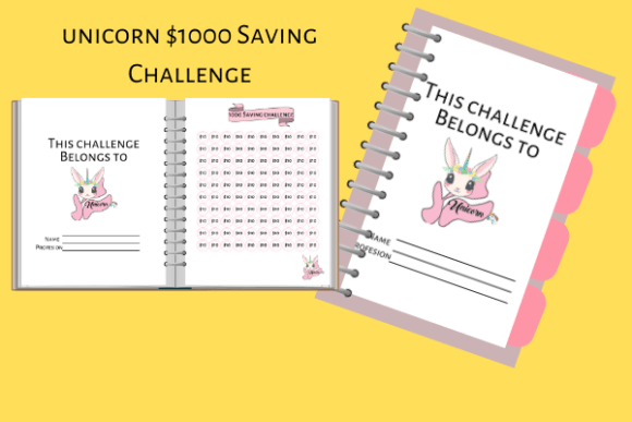 Download $1000 Saving Challenge Tracker - Tracker Collection