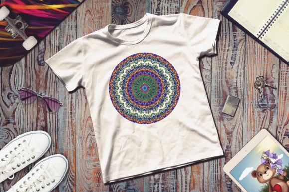 Download Mandala Background with Great Colors - Mandala Collection