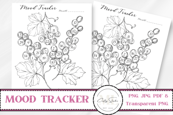 Download Monthly Mood Tracker Printables - Tracker Collection