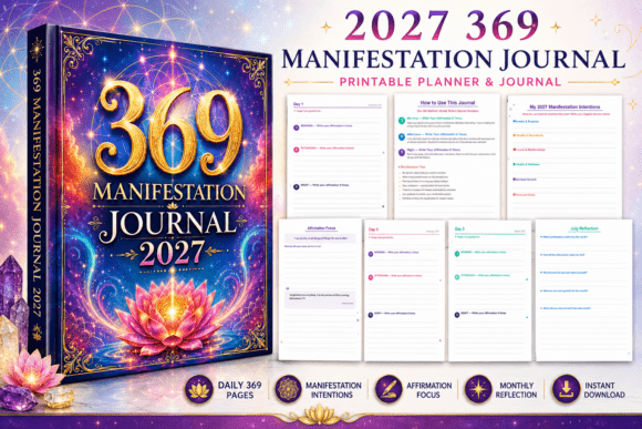 Download 369 Manifestation Journal 2027 - 369 Collection