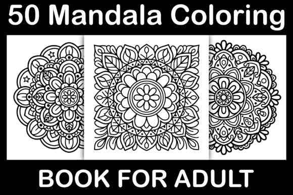 Download 50 Mandala Coloring Book for Adults - Mandala Collection