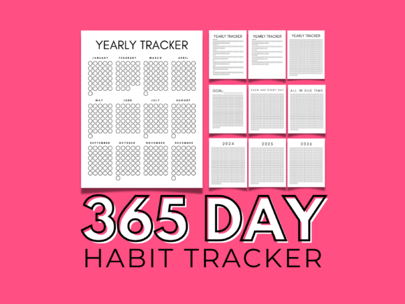 Download 365 Days Habit Tracker - Tracker Collection