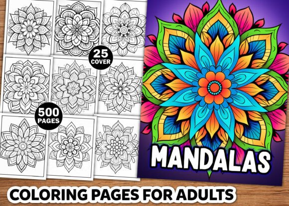 Download Mandalas Coloring Pages for Adults - Mandala Collection