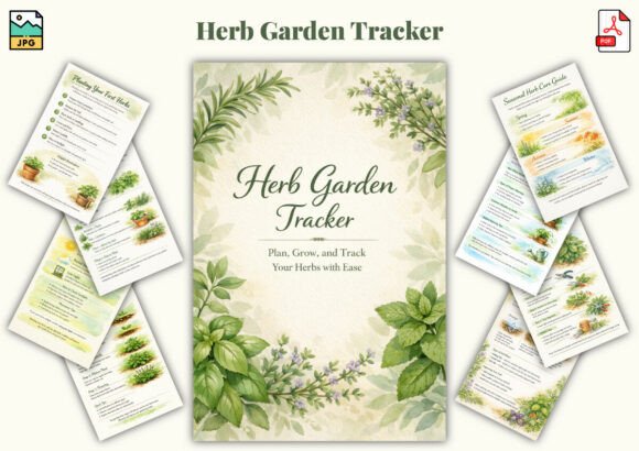 Download Herb Garden Tracker - Tracker Collection