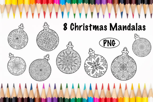 Download Christmas Mandalas, Christmas Ball - Mandala Collection